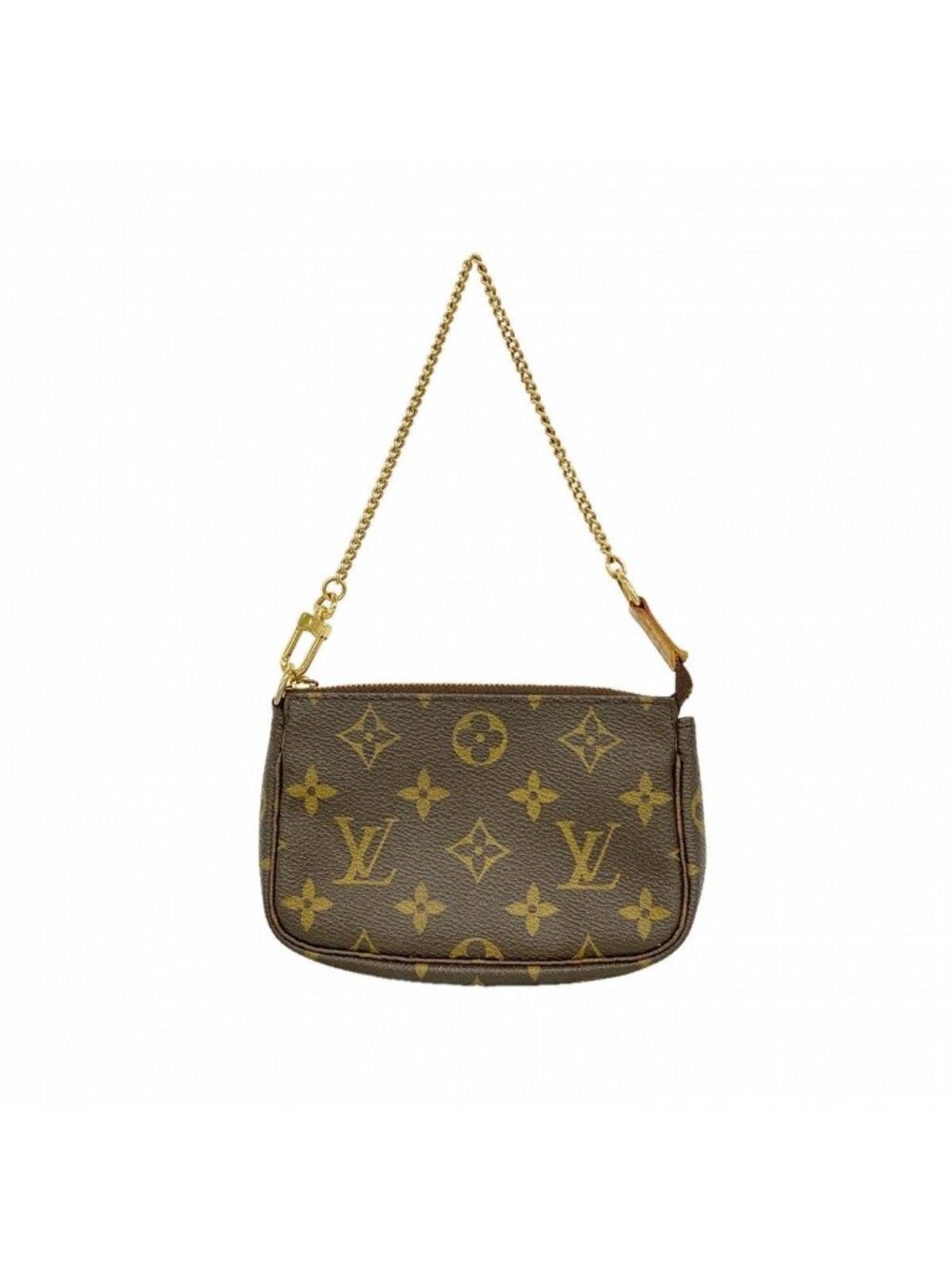 Louis Vuitton Pouch Monogram Mini Pochette Brown